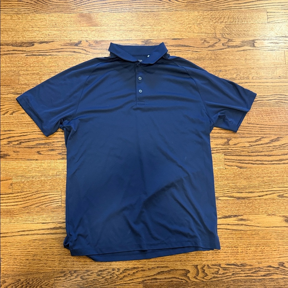 Puma Men's Navy Blue Polo Golf Shirt